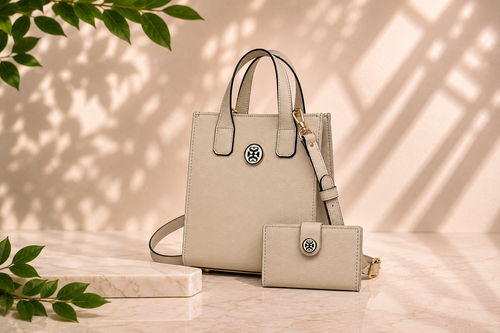 Gia Mini Tote + Matching Wallet Set