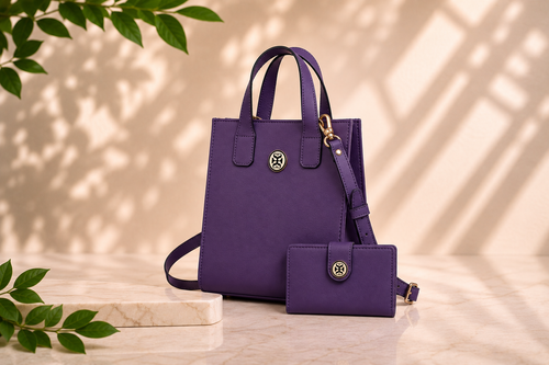 Gia Mini Tote + Matching Wallet Set