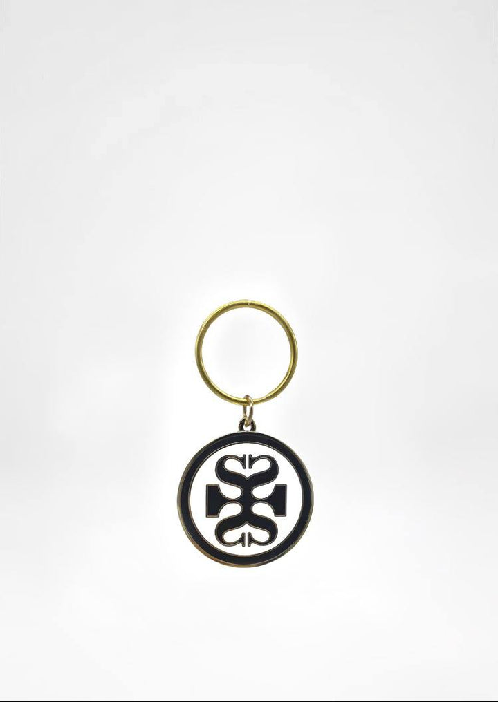 Two Sided Enamel Key Ring