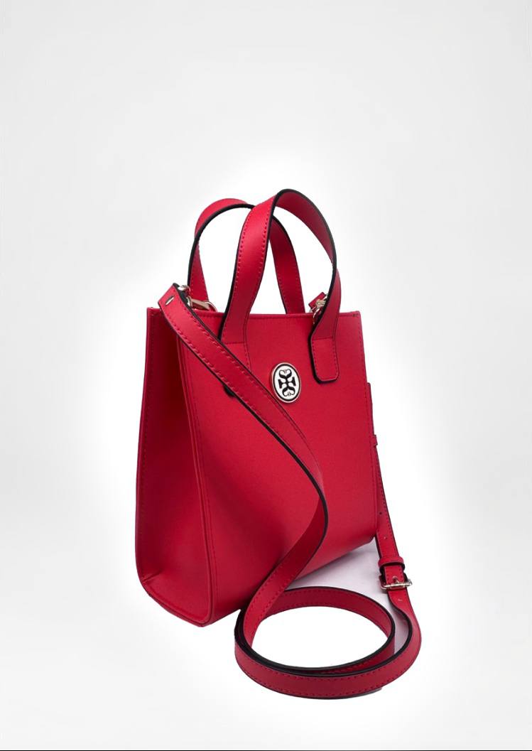 FERRARI RED GIA MINI TOTE