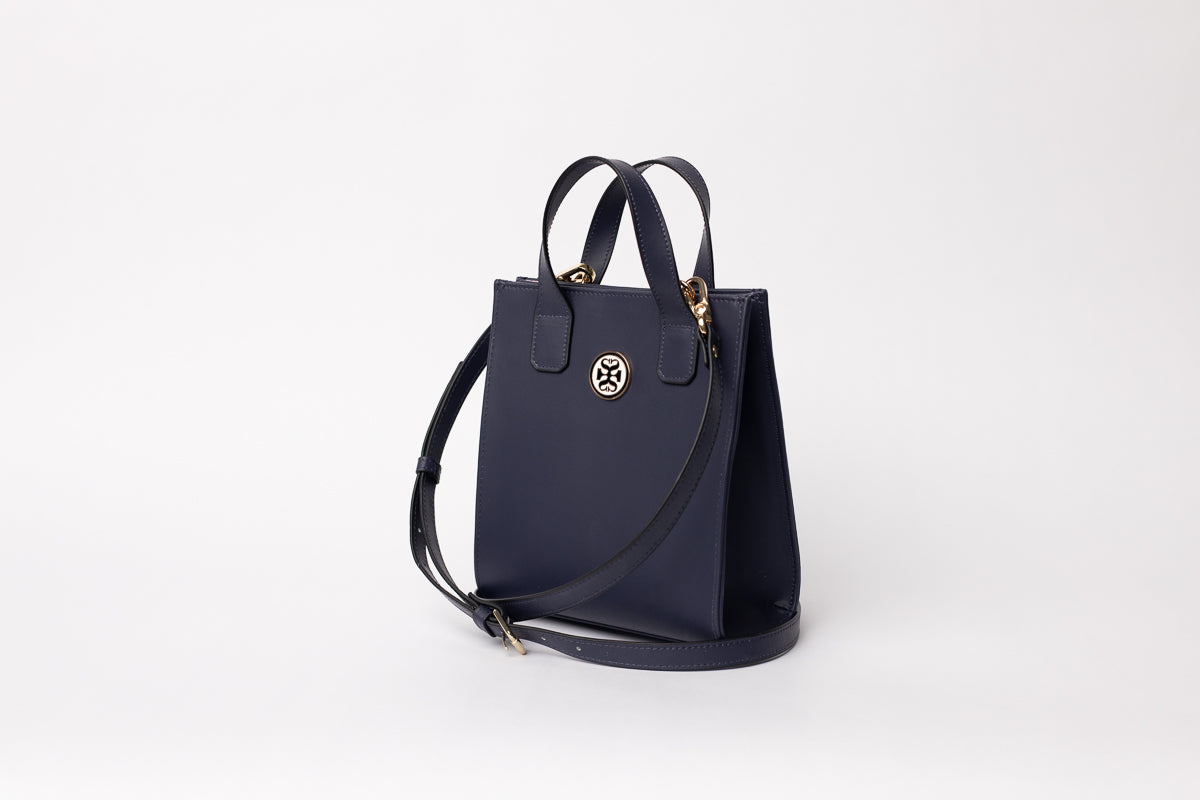 NAVY GIA MINI TOTE