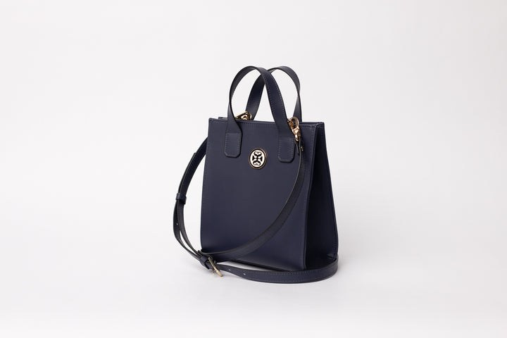 NAVY GIA MINI TOTE