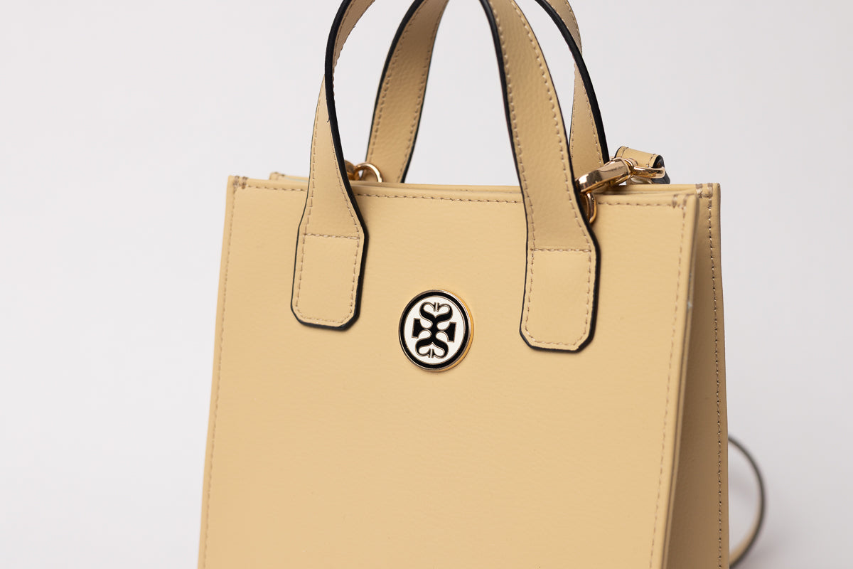 BEIGE GIA MINI TOTE