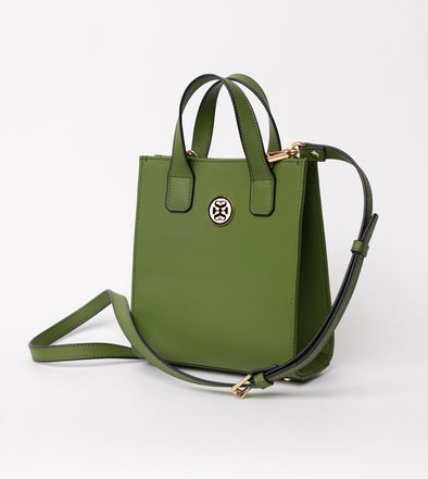 PINE GIA VEGAN LEATHER MINI TOTE 🌿