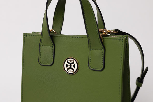 PINE GIA VEGAN LEATHER MINI TOTE 🌿