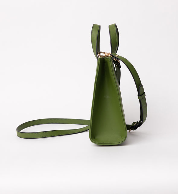 PINE GIA VEGAN LEATHER MINI TOTE 🌿