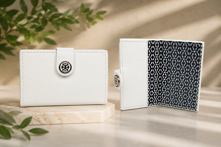 Frost White Gia Mini Wallet