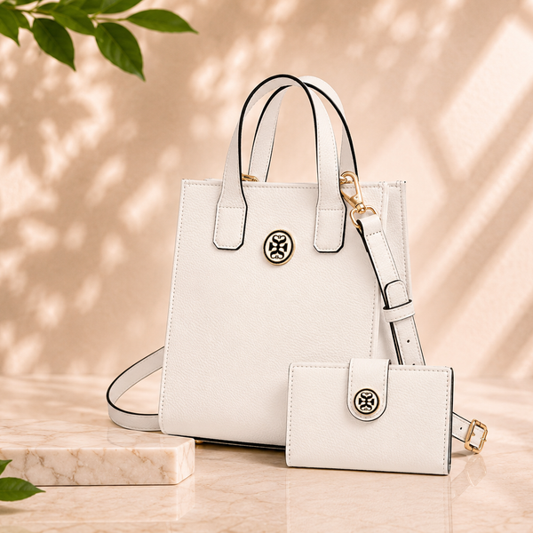FROST WHITE GIA MINI TOTE – Scalzini Accessories